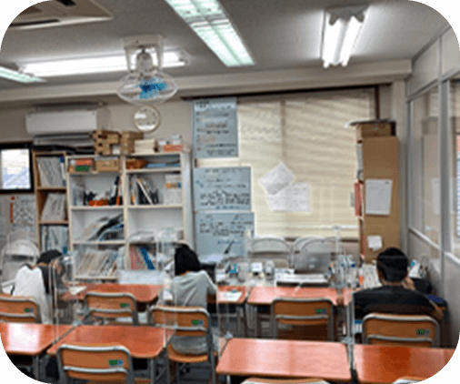教室の生徒たち